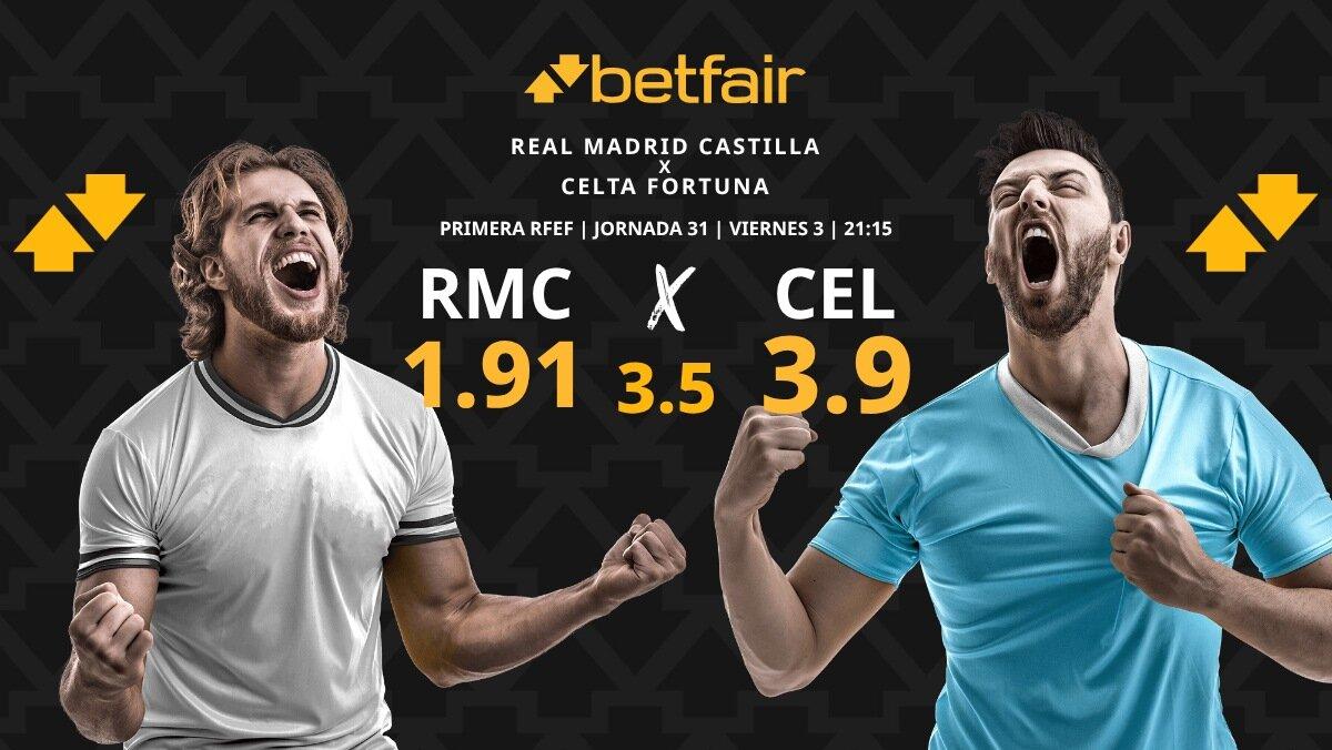 Real Madrid Castilla - Celta Fortuna: horario, dónde ver, pronósticos ...