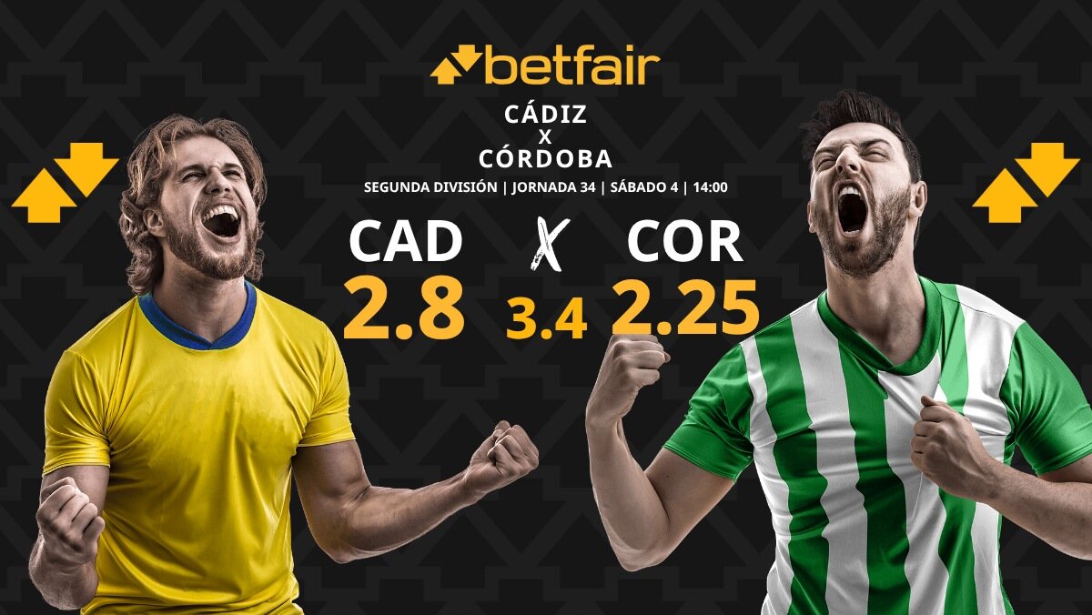 Cádiz - Córdoba: horario, dónde ver, pronósticos, estadísticas y ...