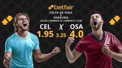 Interfaz de apuestas en Betfair para un partido de fútbol