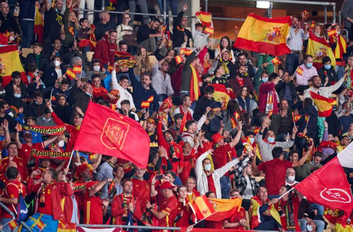 La afición, siempre con La Roja