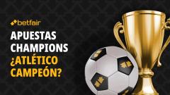 Interfaz de apuestas de Betfair mostrando cuotas en un mercado de la Champions League