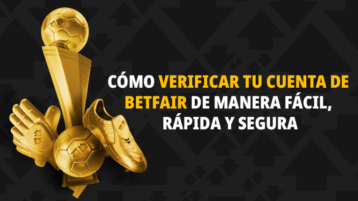 Verificación de cuenta Betfair
